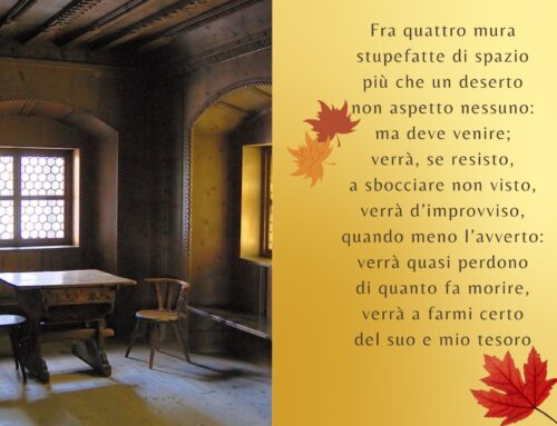 Oltre il visibile. Una poesia ogni domenica
