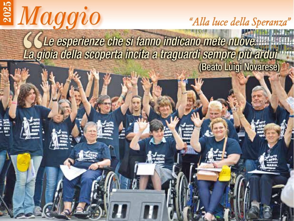 Alla luce della speranza. Un anno con il calendario CVS. Maggio